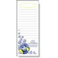 50 Page Magnetic Note-Pads with 2 Custom Color Imprint (3.375"x8.5")